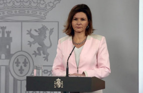 ep la secretaria general de transportes maria jose rallo durante una de las ruedas de prensa la