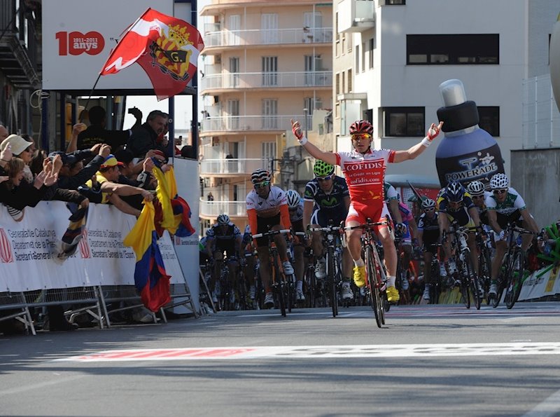 ep llegada de la volta ciclista a catalunya a tarragona en 2011