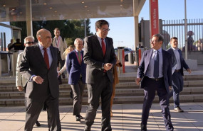 ep luis isasi presidente santander espana oscar lopez ministro para la transformacion digital y de ep luis isasi presidente santander espana oscar lopez ministro para la transformacion digital y de