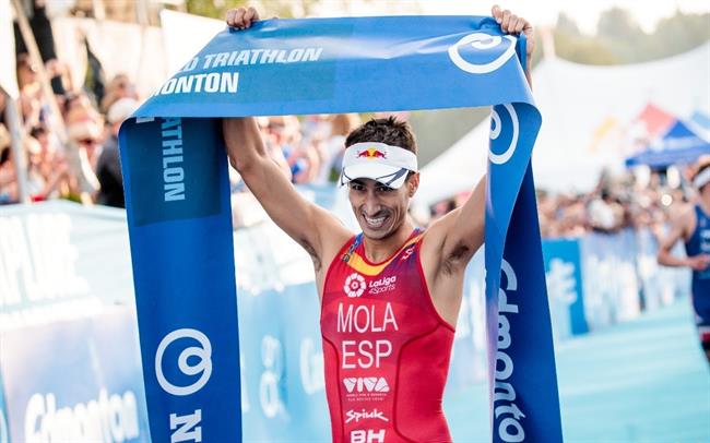 Mario Mola, tras ganar la sexta prueba de las Series Mundiales | ITU MEDIA / WAGNER ARAUJO ep mario mola tras ganarsexta pruebalas series mundiales