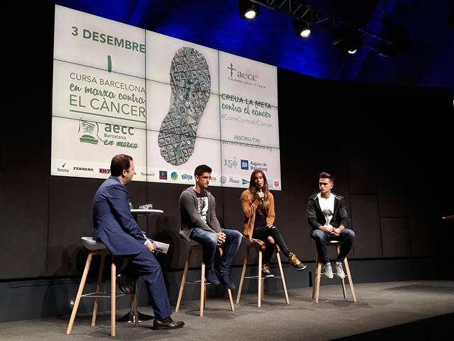 ep ona carbonell denis suarezgerard moreno embajadoresla i cursa barcelona