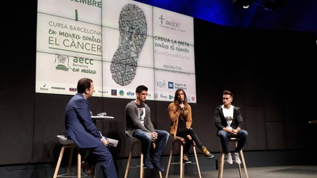 ep ona carbonell denis suarezgerard moreno embajadoresla i cursa barcelona