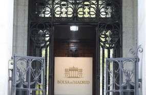 ep puerta del edificio de la bolsa de madrid