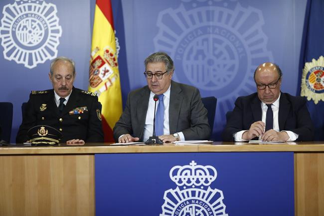 Zoido informa sobre la detención del responsable de ciberataques | EUROPA PRESS ep zoido informala detencionresponsableciberataques