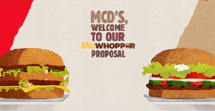 mcwhopper, burger king, mcdonalds