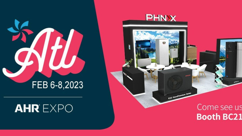 PHNIX asistirá a la AHR Expo 2023 con sus bombas de calor R290 más nuevas en Atlanta phnix will attend 2023 ahr expo its newest r290 heat