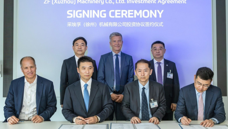 XCMG Group y ZF crean una empresa conjunta de maquinaria agrícola (PRNewsfoto/XCMG Machinery) 20260605141709 40 170