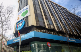 ep archivo   sede nacional del partido popular en la calle genova el dia en el que el pp ha
