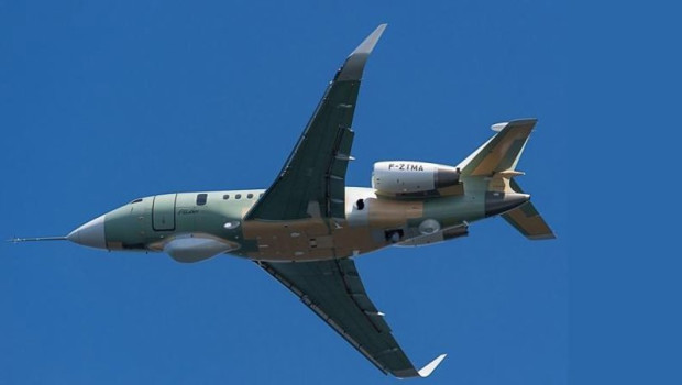ep archivo   un falcon albatros 2000 del gobierno de francia para tareas de vigilancia maritima
