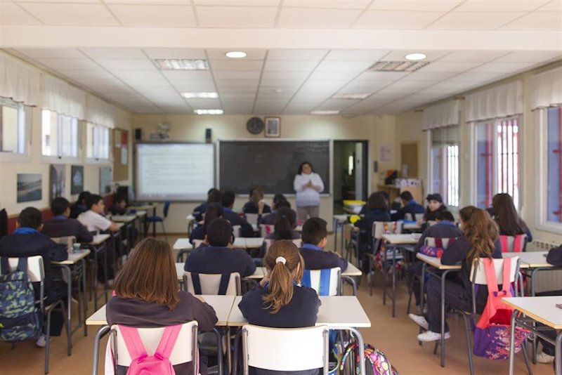 ep aula de un colegio concertado