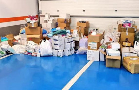 ep cajas recibidas con material saniatrio