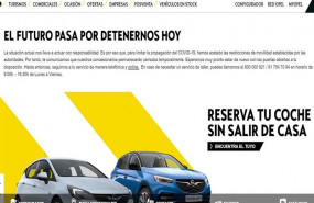 ep captura de la web de opel