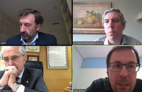 ep captura de pantalla de la mesa redonda online con raul blanco abajo a la derecha