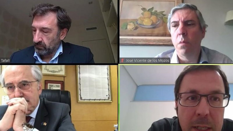 ep captura de pantalla de la mesa redonda online con raul blanco abajo a la derecha ep captura de pantalla de la mesa redonda online con raul blanco abajo a la derecha