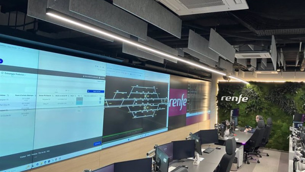 ep centro de gestion de operaciones de alta velocidad y larga distancia de renfe en la estacion de