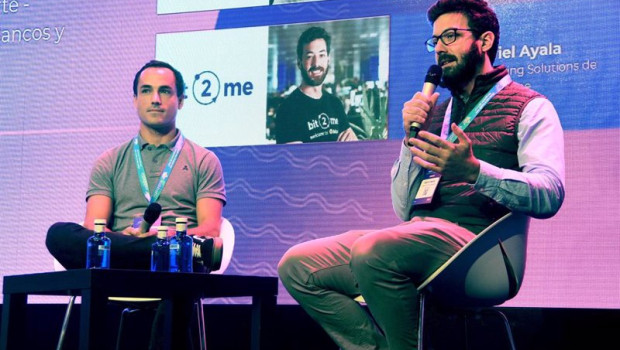 ep el consejero delegado de fazil ignacio santos y el director de bit2me api gabriel ayala