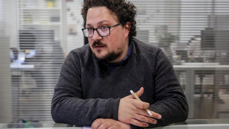 ep el diputado de unidas podemos en la asamblea de madrid jacinto morano que ha asumido la