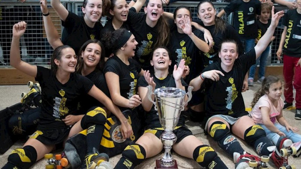 ep el generali hc palau de plegamans se proclama campeon de la ok liga femenina de hockey patines