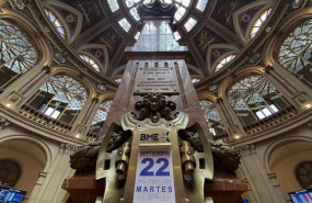 ep el interior del palacio de la bolsa de madrid espana a 22 de septiembre de 2020