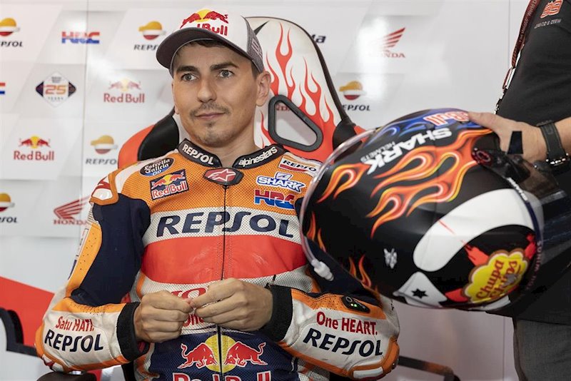 ep el piloto espanol de motogp jorge lorenzo repsol honda en el gp japon 2019