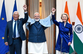 ep el presidente del consejo europeo antonio costa el primer ministro de india narendra modi y la