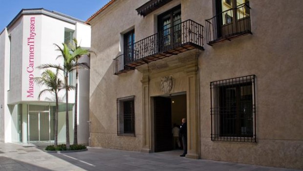 ep fachada museo carmen thyssen malaga