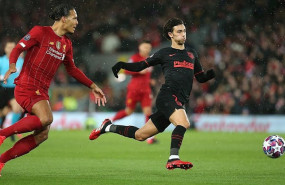 ep joo felix durante un partido del atletico de madrid