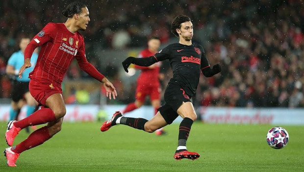 ep joo felix durante un partido del atletico de madrid