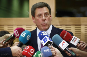 ep juan carlos quer padre de diana quer ofrece declaraciones a los medios despues de su reunion con