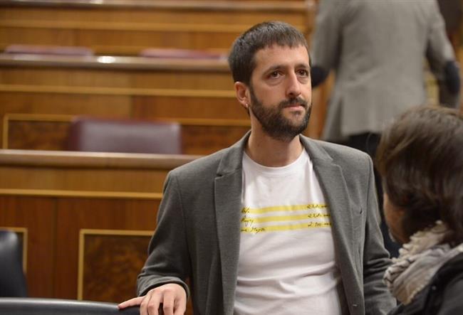 Juanma del Olmo, dirigente y diputado de Podemos | DANI GAGO/PODEMOS ep juanmaolmo dirigentediputadopodemos