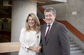 ep la ministra de trabajo consigna en la oit en ginebra la ratificacion de los convenios 177 y 190 ep la ministra de trabajo consigna en la oit en ginebra la ratificacion de los convenios 177 y 190