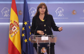 ep la portavoz de junts en el congreso laura borrs interviene en la rueda de prensa posterior a la