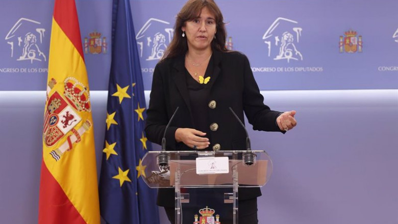 ep la portavoz de junts en el congreso laura borrs interviene en la rueda de prensa posterior a la ep la portavoz de junts en el congreso laura borrs interviene en la rueda de prensa posterior a la