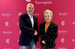 ep la presidenta de la cambra de tarragona laura roige y el director de industria en sorigue