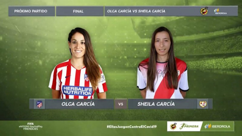 ep olga garcia y sheila garcia en la final del cibertorneo solidario gamher ep olga garcia y sheila garcia en la final del cibertorneo solidario gamher