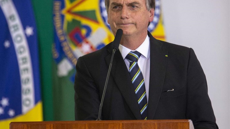 El presidente de Brasil, Jair Bolsonaro | -/GDA via ZUMA Wire/dpa ep presidentebrasil jair bolsonaro 20190721005504