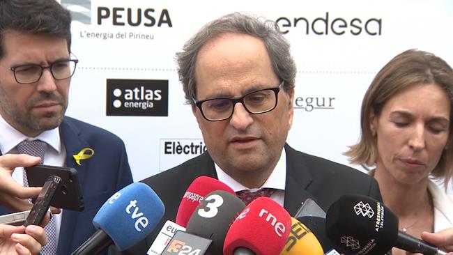 El presidente de la Generalitat de Catalunya, Quiem Torra | EUROPA PRESS ep presidentela generalitatcatalunya quiem torra