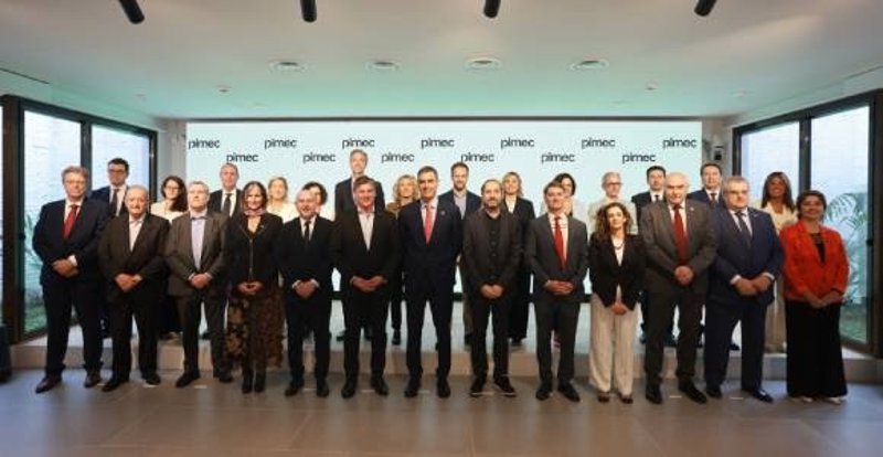 Sánchez aborda con Pimec los retos de las pymes en el actual contexto económico y geopolítico. | PIMEC ep sanchez aborda con pimec los retos de las pymes en el actual contexto economico y geopolitico