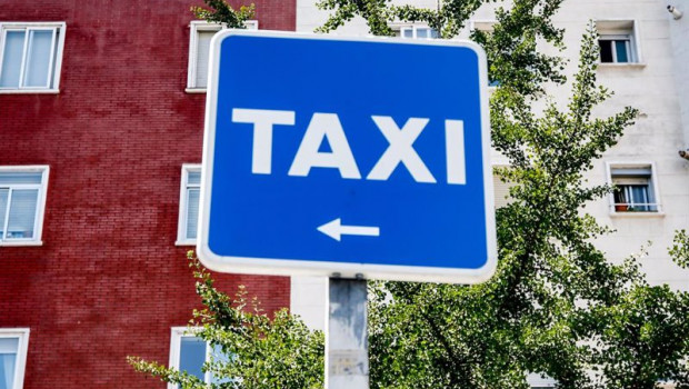 ep senal de aparcamiento de taxi