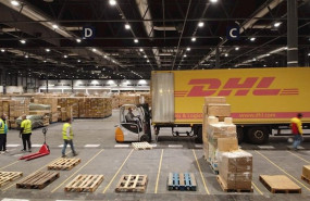 ep voluntarios de dhl suman ya 332 toneladas de material sanitario gestionadas para el pabellon 10