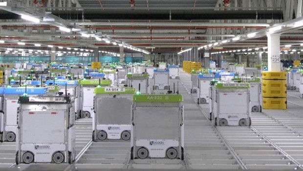 ocado robots