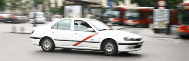 taxi bolsamania portada madrid manifestacion
