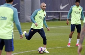 ep andres iniesta entrenamiento barcelona