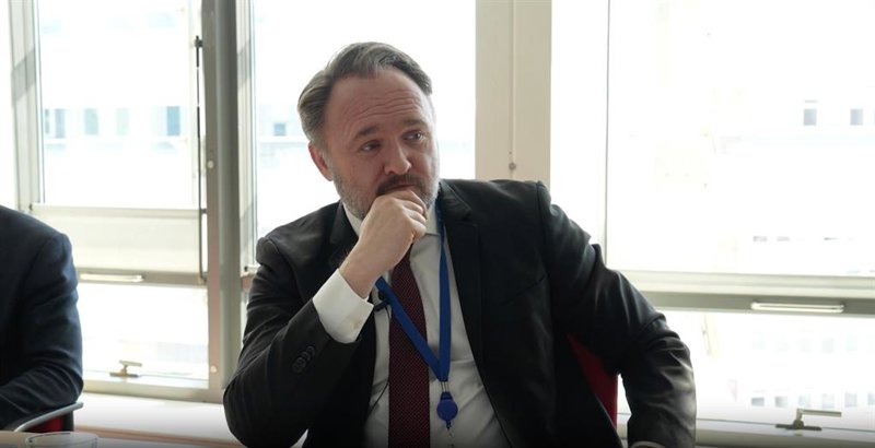 ep archivo el comisario europeo de energia y vivienda dan jorgensen durante una entrevista con la ep archivo el comisario europeo de energia y vivienda dan jorgensen durante una entrevista con la