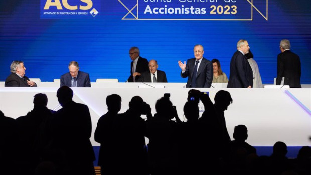 ep archivo   el presidente del grupo acs florentino perez 2d durante la junta general de accionistas