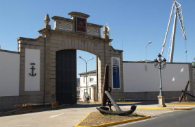 ep archivo   fachada de la entrada principal de navantia en ferrol a coruna