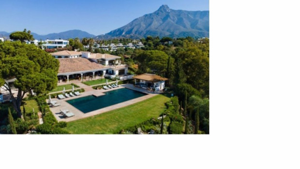 ep archivo   la mansion de las lomas en marbella con un coste de 35 millones de euros y un terreno