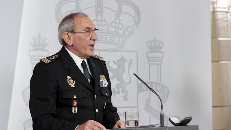 ep el dao de la policia jose angel gonzalez durante la rueda de prensa convocada tras la reunion del ep el dao de la policia jose angel gonzalez durante la rueda de prensa convocada tras la reunion del