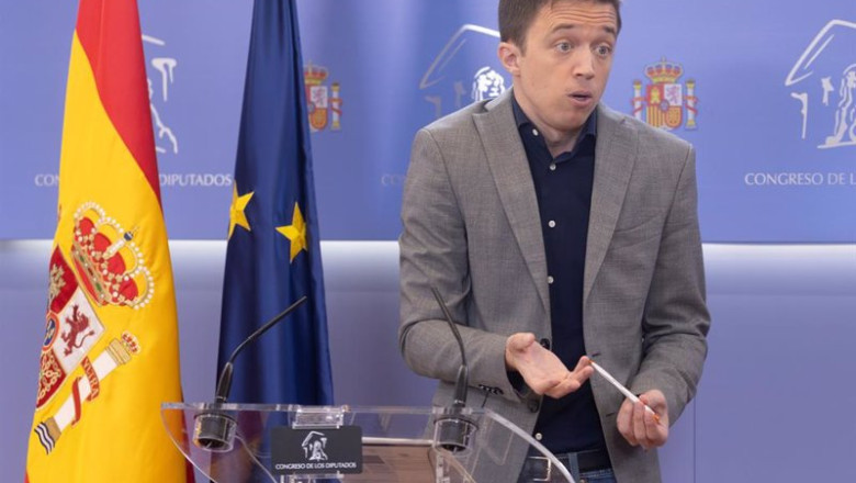 ep el lider de mas pais inigo errejon durante una rueda de prensa en el congreso de los diputados a ep el lider de mas pais inigo errejon durante una rueda de prensa en el congreso de los diputados a