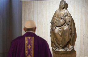 ep el papa en la misa matutina de santa marta que se celebra sin fieles